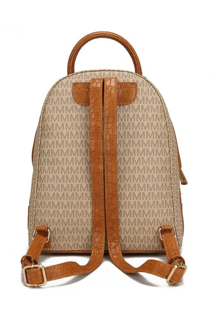 MKF Collection Denice Signature Backpack by Mia K