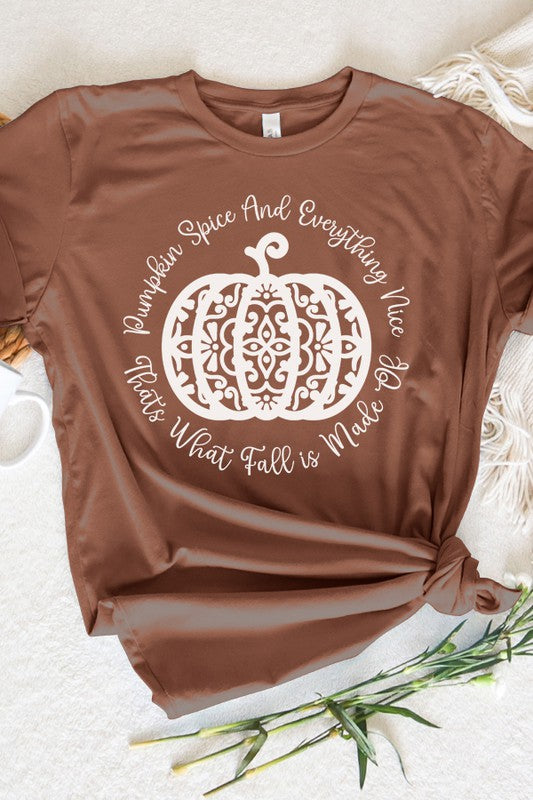 Fall Tee Pumpkin Spice Everything Nice