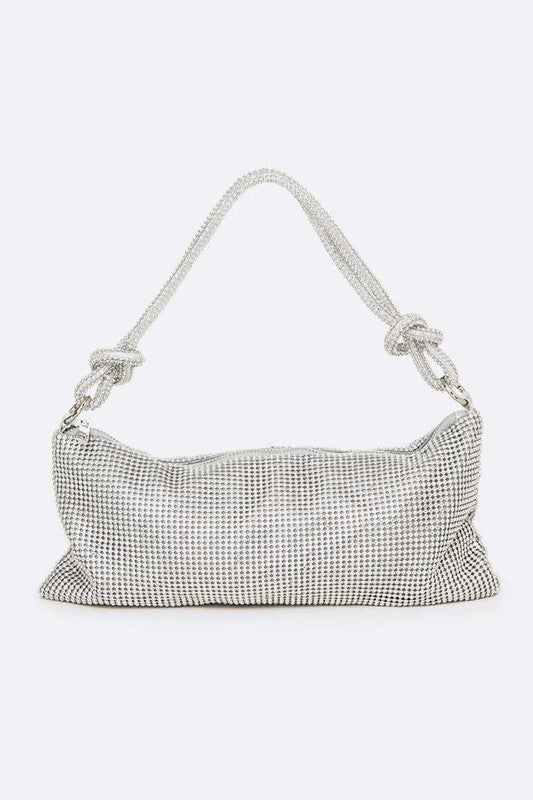 Rhinestone Iconic Soft Shoulder Bag