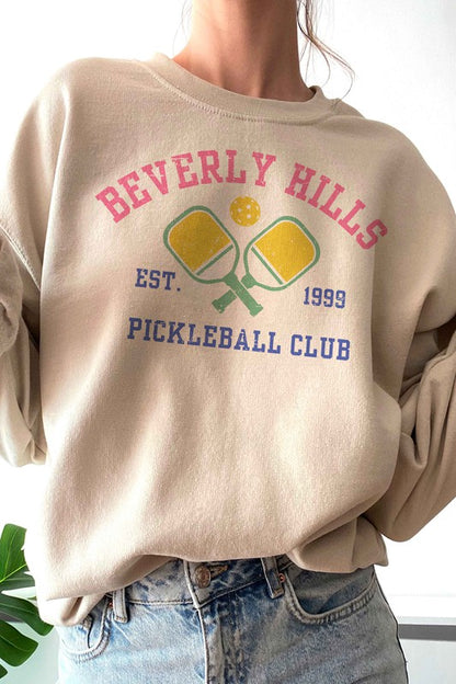 BEVERLY HILLS PICKLEBALL CLUB GRAPHIC SWEATSHIRT