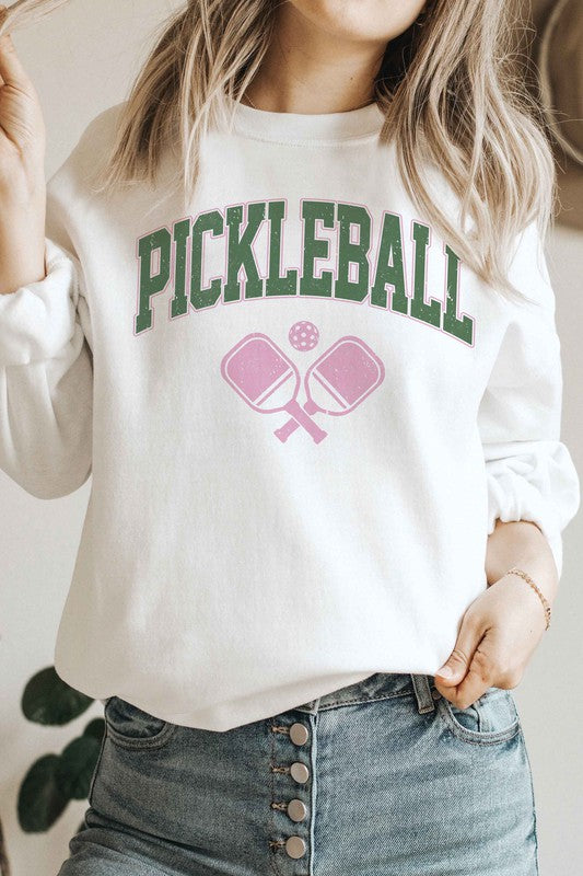 PICKLEBALL GRAPHIC SWEATSHIRT