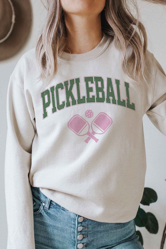 PICKLEBALL GRAPHIC SWEATSHIRT