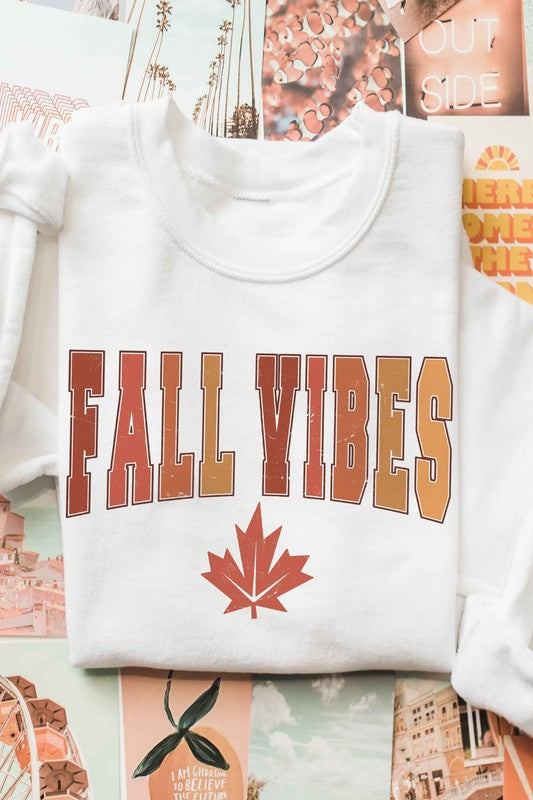 FALL VIBES GRAPHIC SWEATSHIRT