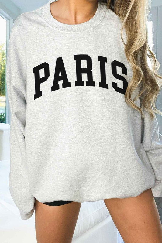 PARIS OVERSIZED SWEATSHIRT