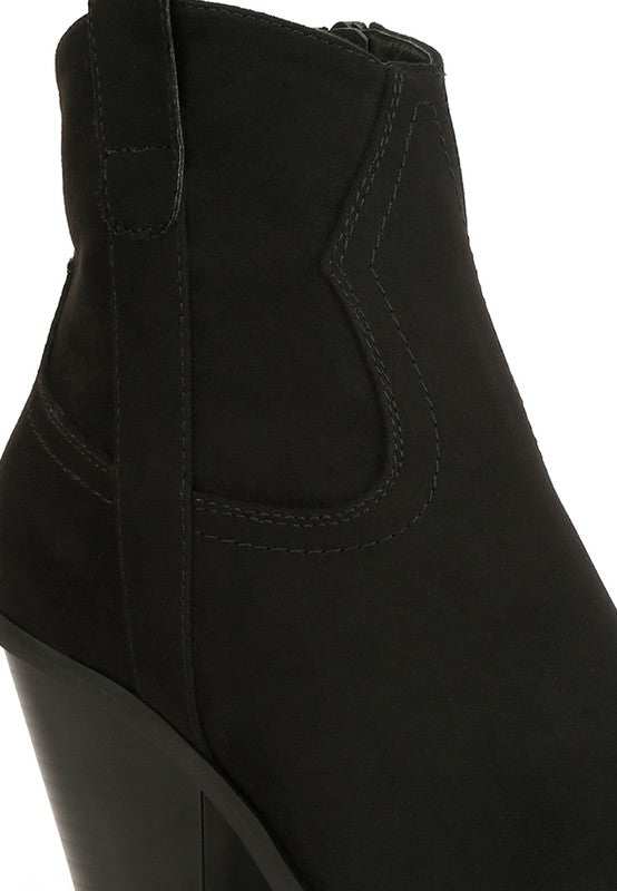 Elettra Ankle Length Cowboy Boots