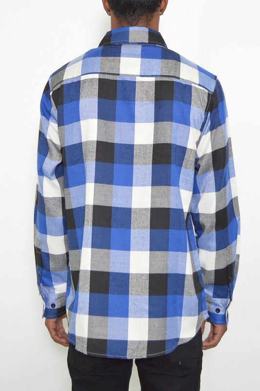 Weiv Long Sleeve Checkered Flannel