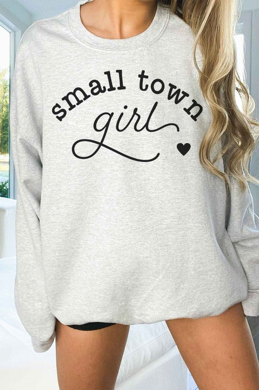 SMALL TOWN GIRL OVERSIZED SWEATSHIRT