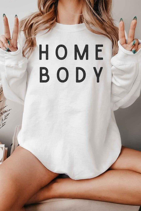 HOME BODY GRAPHIC SWEATSHIRT