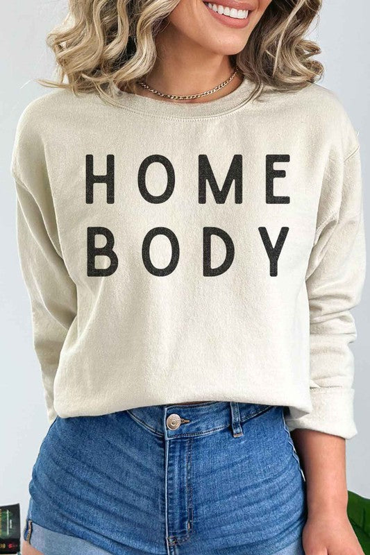 HOME BODY GRAPHIC SWEATSHIRT