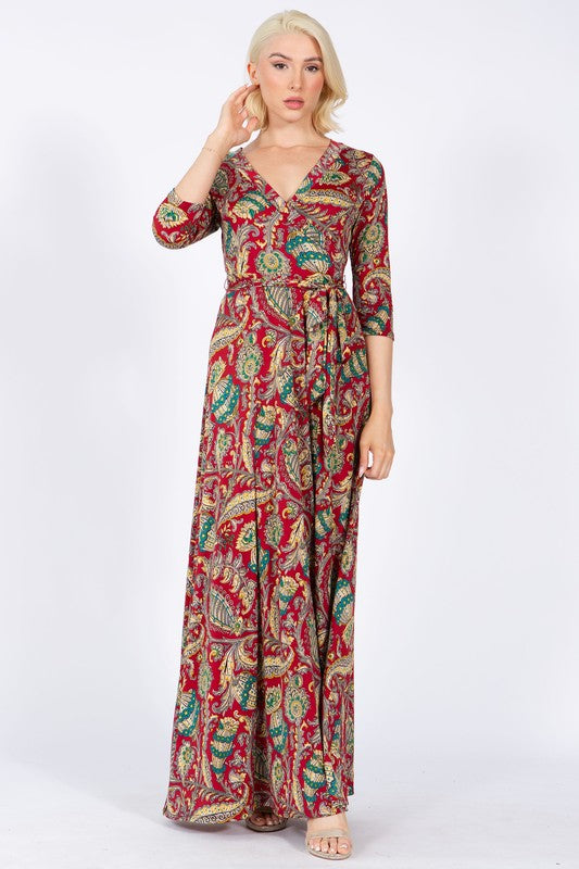 GRETA wrap dress