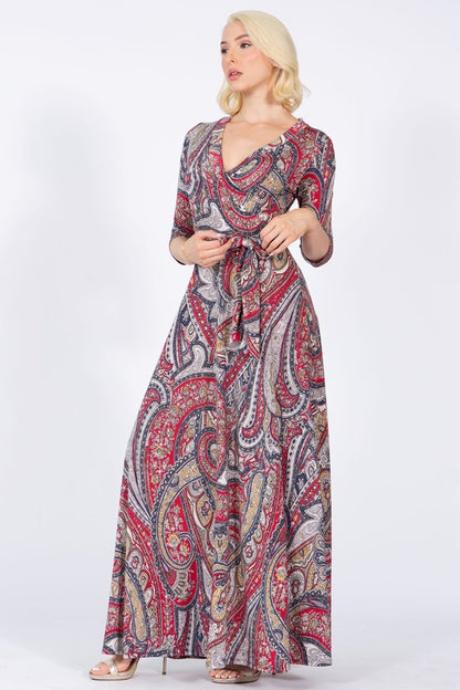 GRETA wrap dress