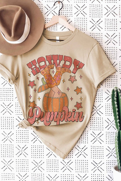 HOWDY PUMPKIN Graphic Tee