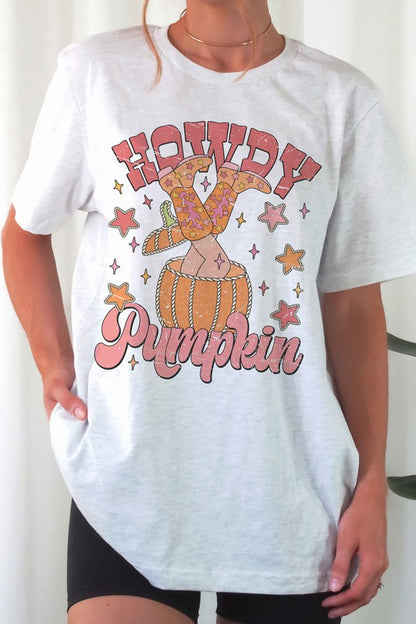 HOWDY PUMPKIN Graphic Tee