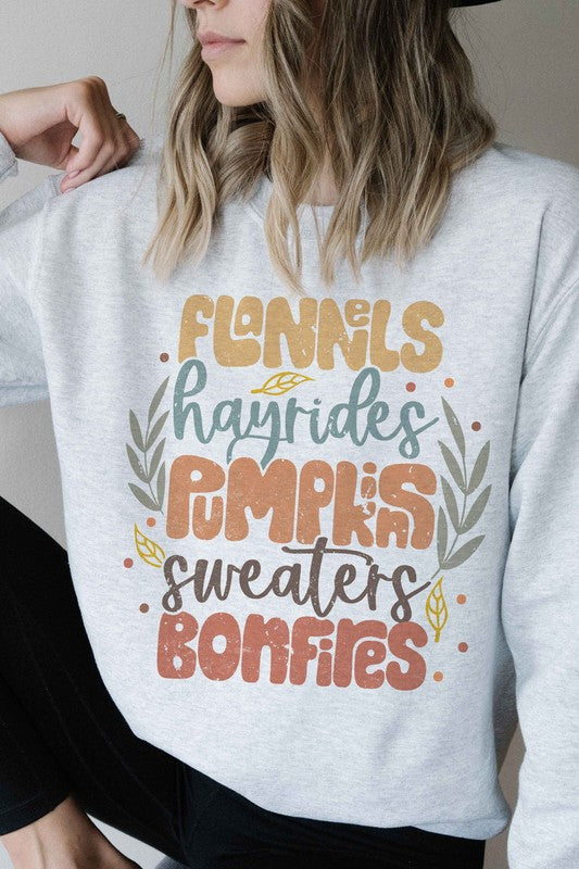 FALL FAVORITES GRAPHIC SWEATSHIRT