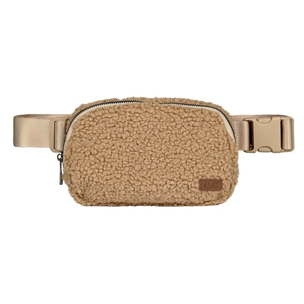 CC Sherpa Belt Bag Fanny Pack - Authentic C.C