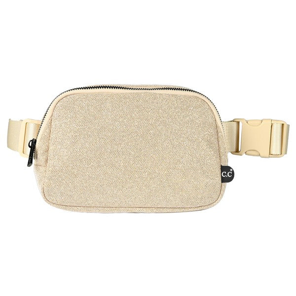 Glitter Tiny Mesh Fanny Pack - Authentic C.C Brand