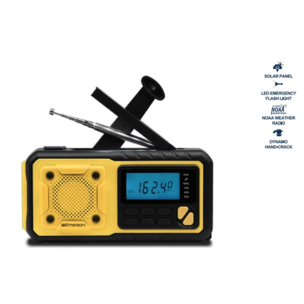 Emerson Emergency AM / FM Radio with Flashlight