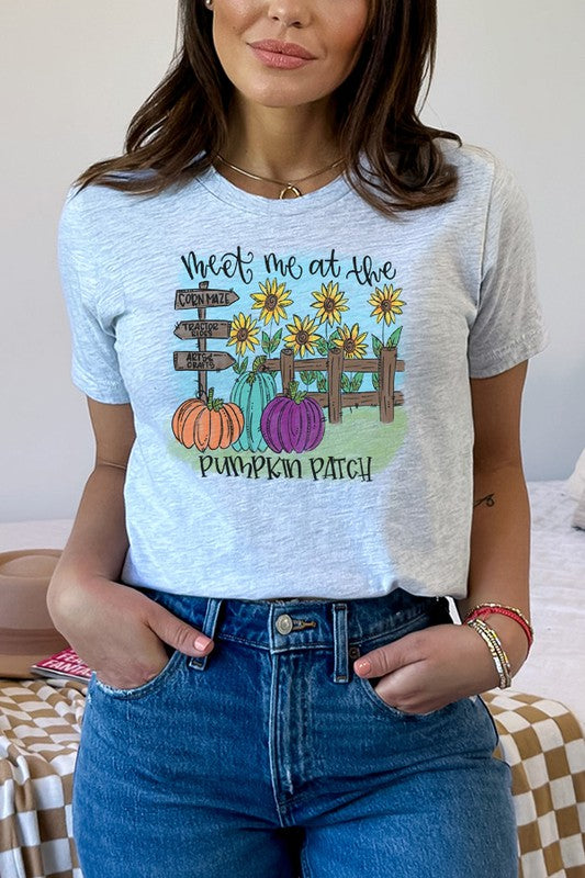 Fall Tee Meet Me At The Pumpkin Patch