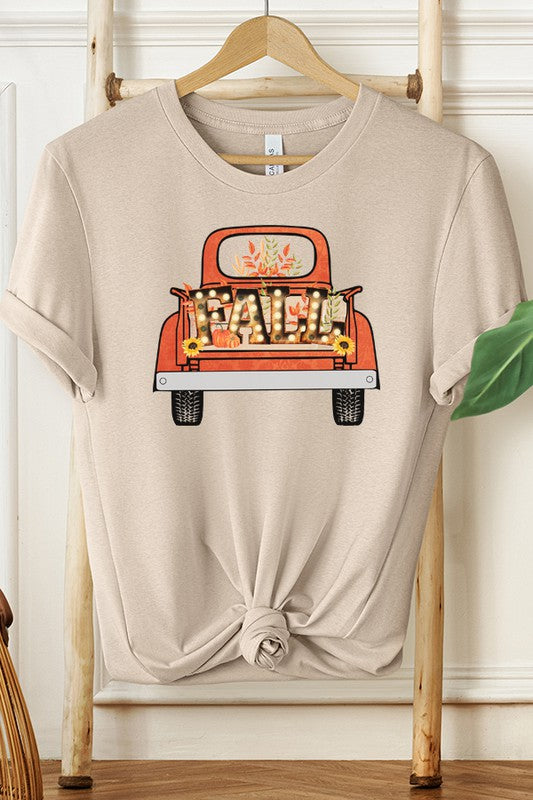 Fall Marquee Truck Graphic Tee