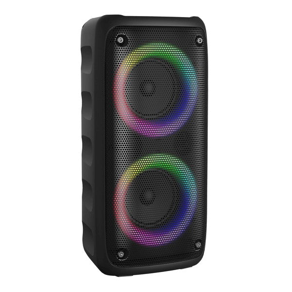 Supersonic 2 x 4 Inch Bluetooth TWS LED Speaker