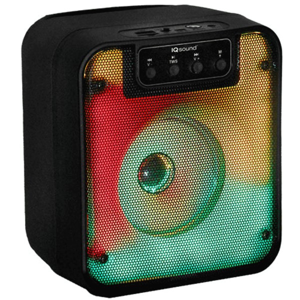 Supersonic 4 Inch BT Speaker FIRE BOX w LED Light