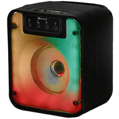 Supersonic 4 Inch BT Speaker FIRE BOX w LED Light