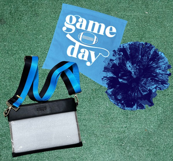 Clear Gameday Wristlet - Stadium Approved