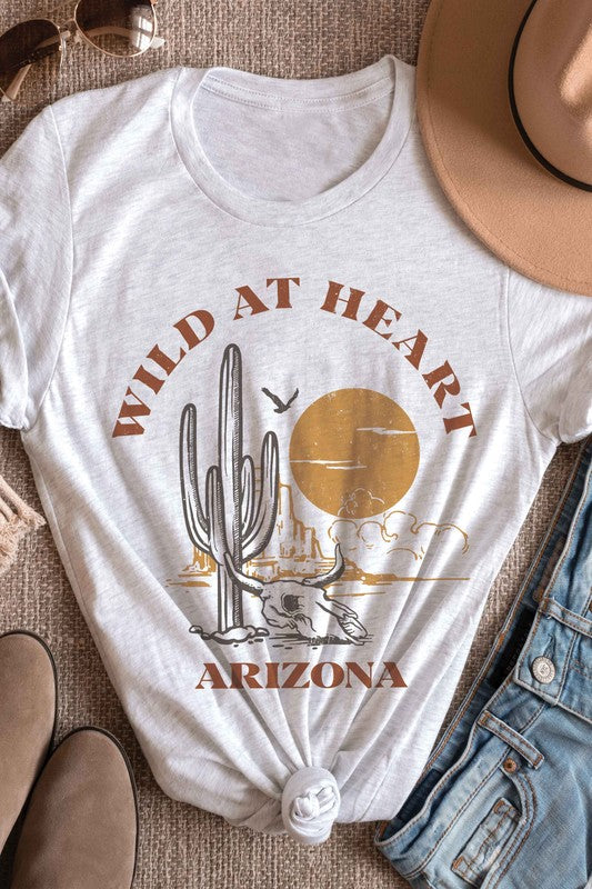 WILD AT HEART ARIZONA Graphic Tee