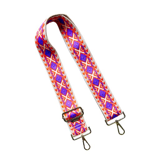 Aztec Diamond Guitar Bag Strap  9 Colors available