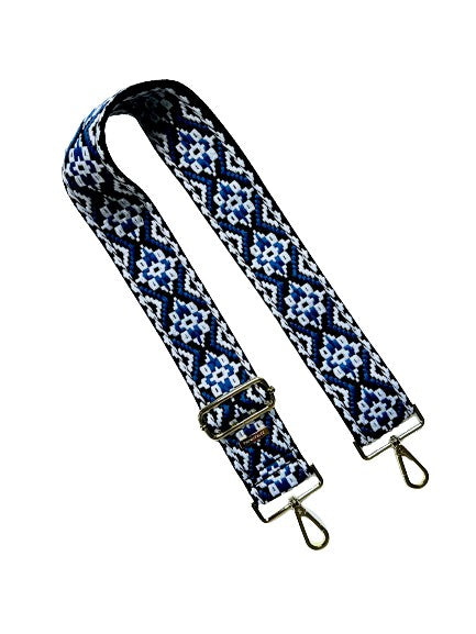 Aztec Diamond Guitar Bag Strap  9 Colors available