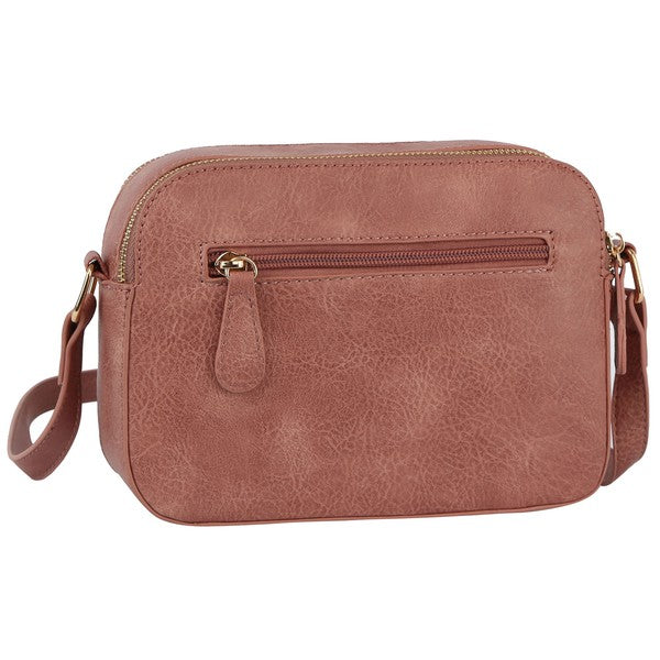 Fashion Stitch Rectangular Crossbody Bag