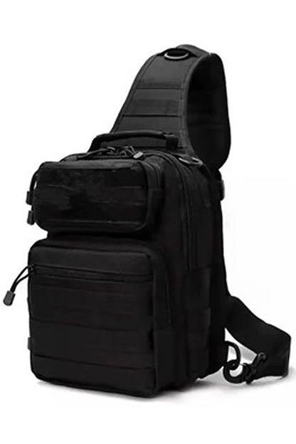 Military Canvas Concealed Sling Backpack