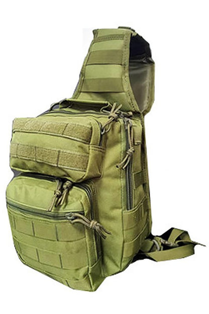 Military Canvas Concealed Sling Backpack