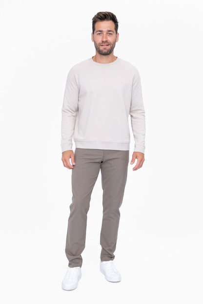 Cotton Blend Classic Crewneck