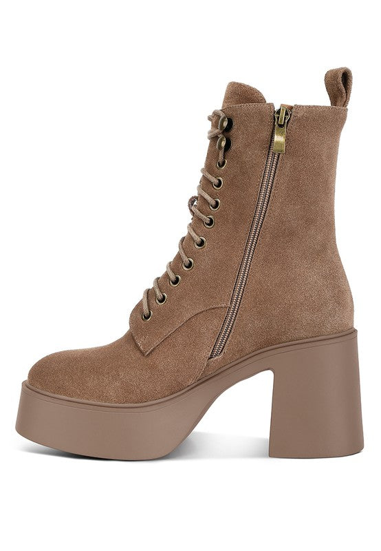 Carmac High Ankle Platform Boots