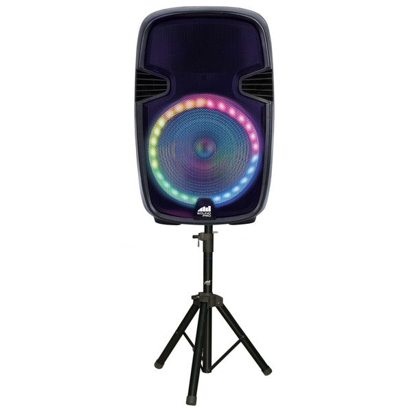 Naxa Portable 15 Inch BT Party Speaker w Lights