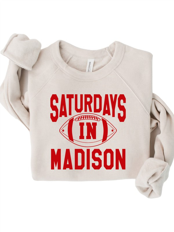 Saturdays in Wisconsin Premium Sweatshirt