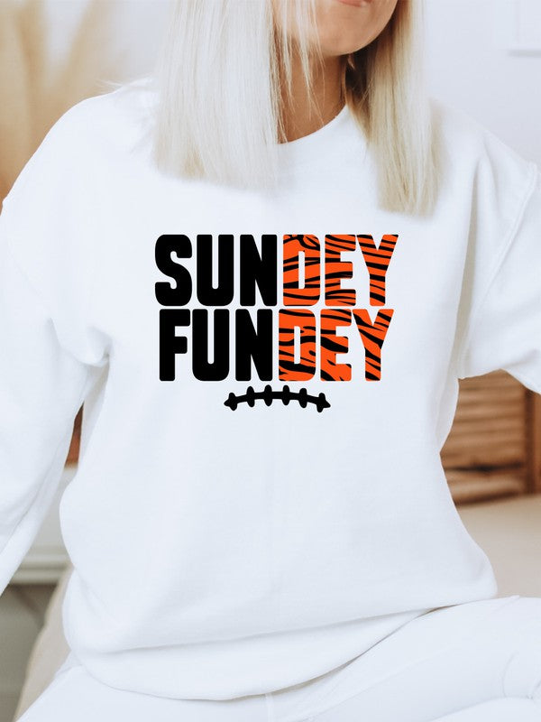 Sundey Fundey Game Day Crew Sweatshirt