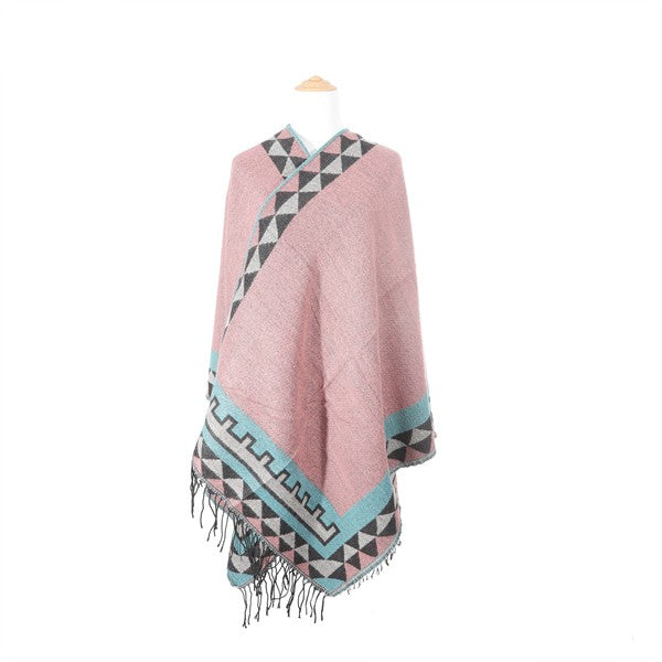 VINTAGE TRIBAL PONCHO