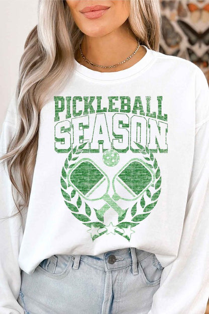 PICKLEBALL SEASON GRAPHIC SWEATSHIRT