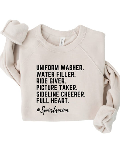 Sports Mom Premium Bella Canvas Sweatshirt