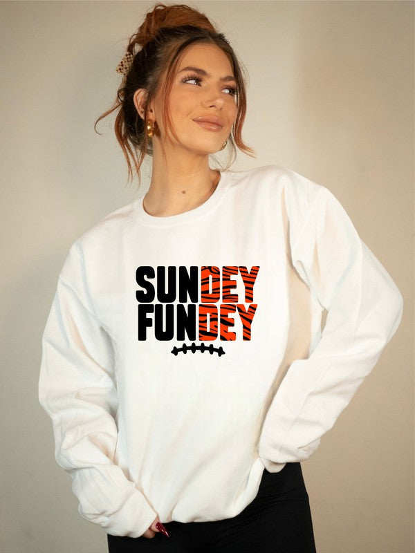 Sundey Fundey Game Day Crew Sweatshirt