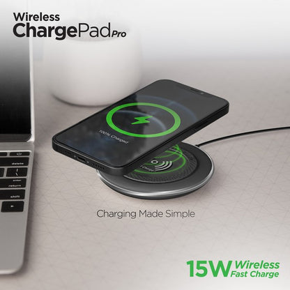 HyperGear ChargePad Pro 15W Wireless Fast Charger