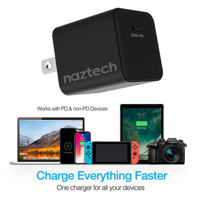 Naztech 20W PD Mini Fast Wall Charger