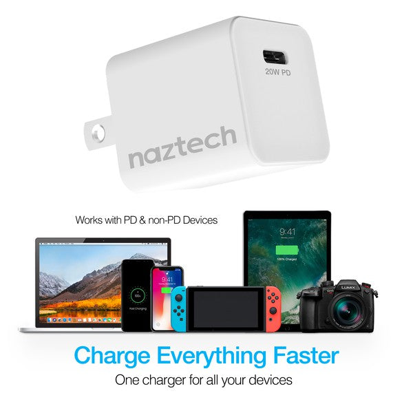 Naztech 20W PD Mini Fast Wall Charger