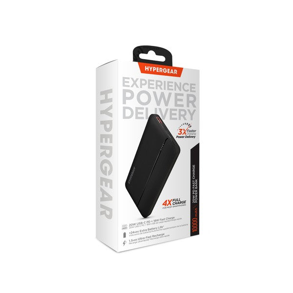 Hypergear 10000mAh 20W PD and USB Power Bank