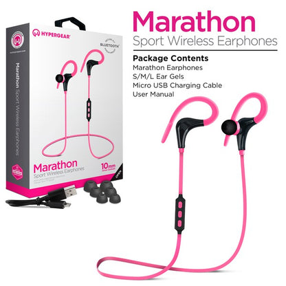 HyperGear Marathon Wireless Sports Earphones