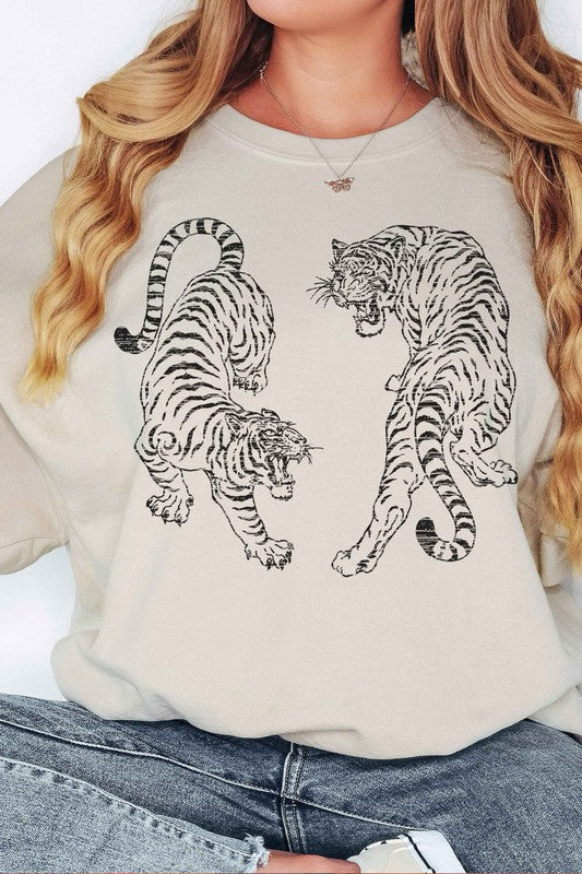 TIGER OVERSIZED SWEATSHIRT