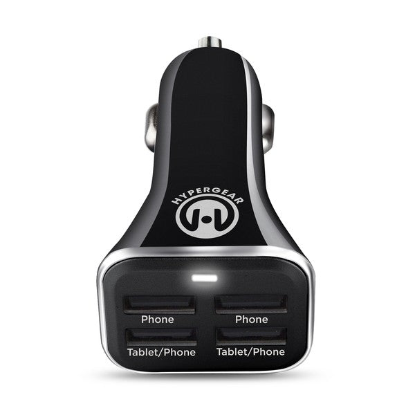 HyperGear Quad USB 6.8A Car Charger