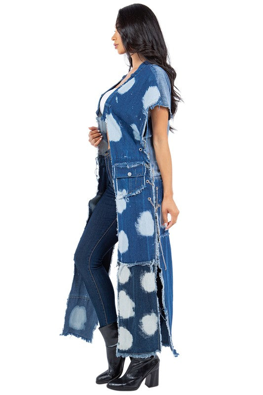 WOMEN FASHION DENIM VEST